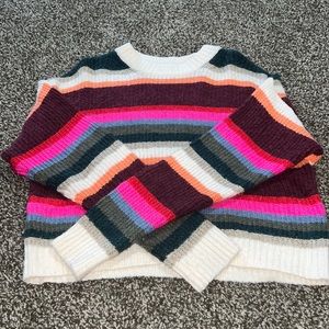 American eagle, colorful soft sweater